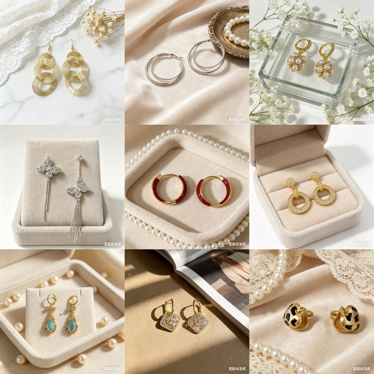 Exquisite Hoop earrings