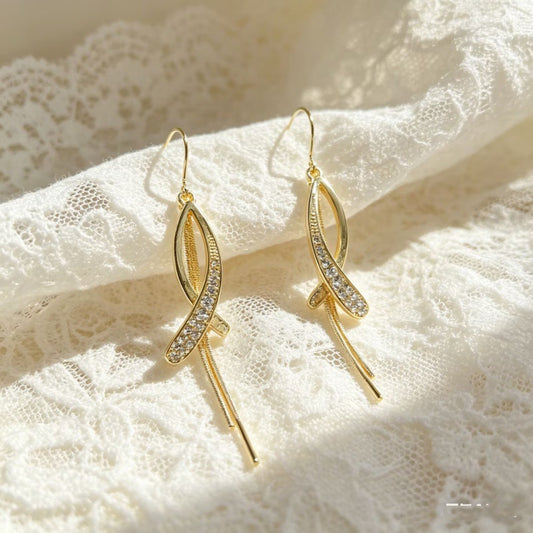 Dangle earrings