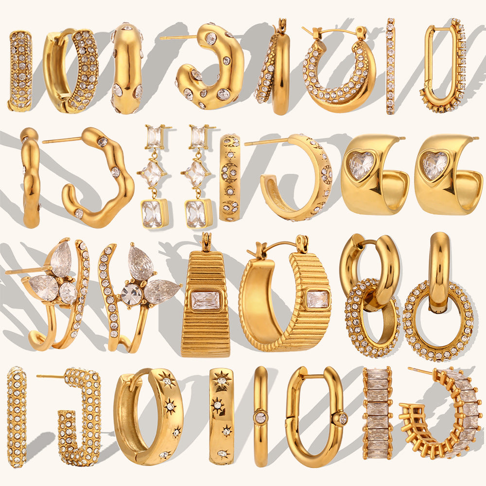 Exquisite Hoop earrings
