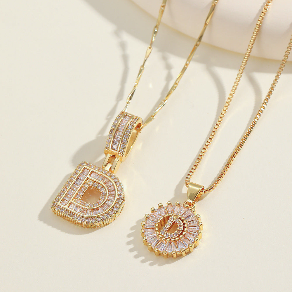 letters necklace