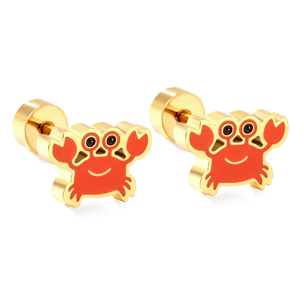 Cartoon Stud Earring
