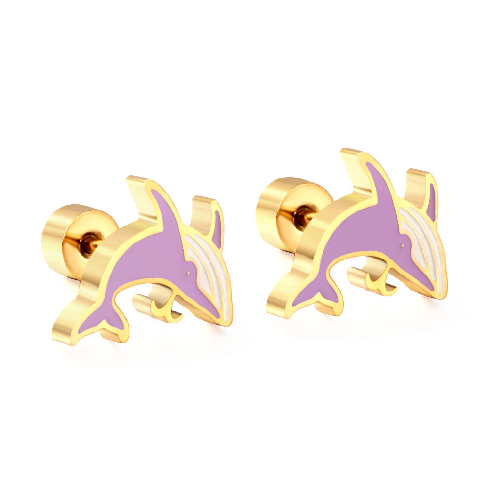 Cartoon Stud Earring