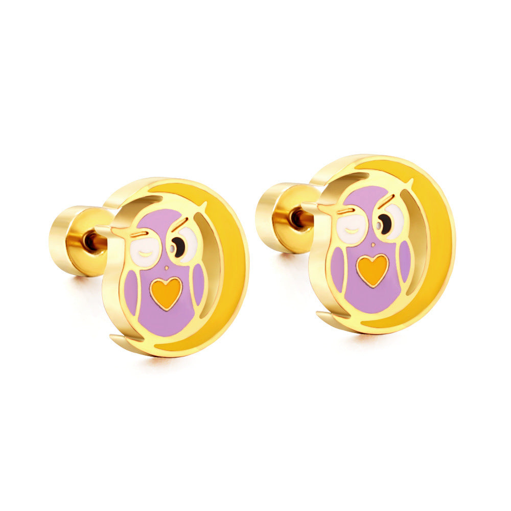 Cartoon Stud Earring