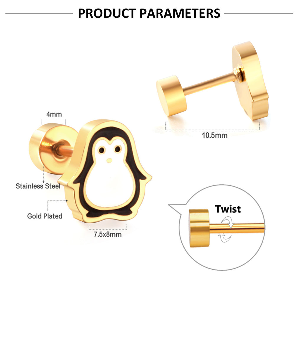 Cartoon Stud Earring