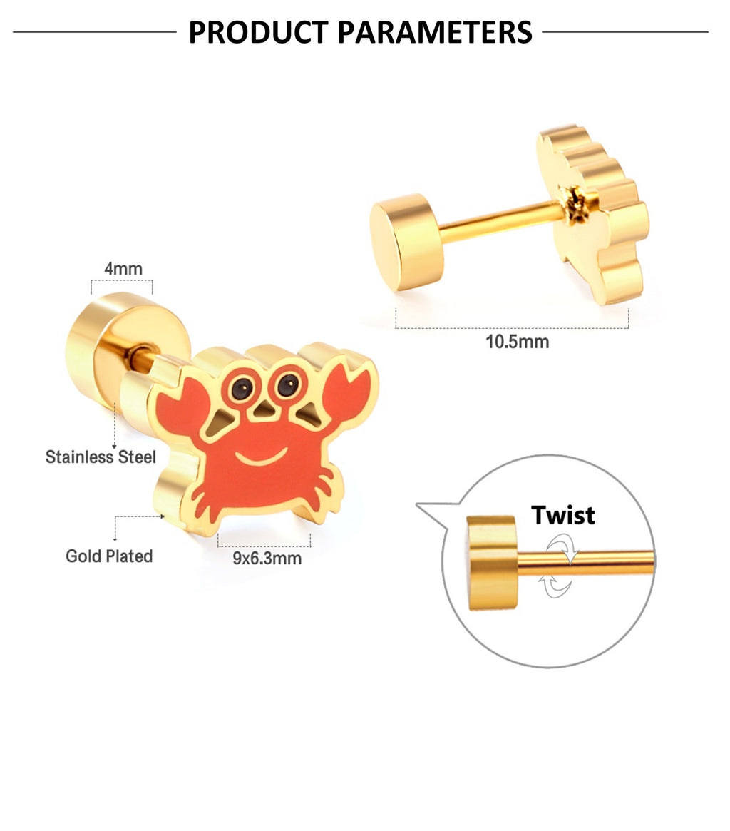 Cartoon Stud Earring