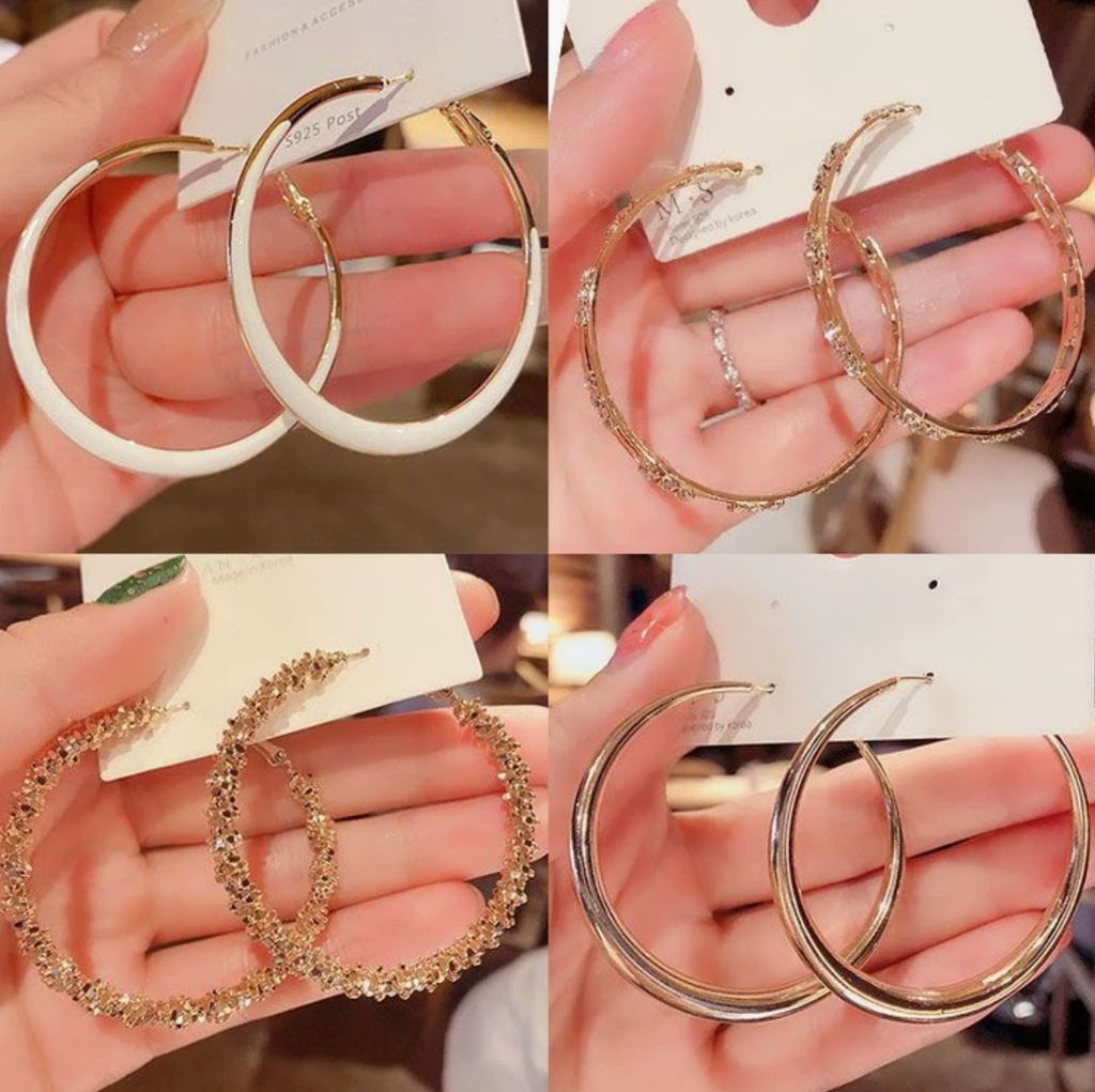 pearl studs earrings