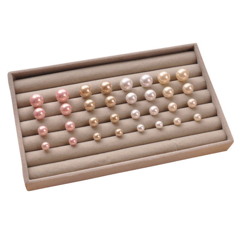 Pearl studs earrings