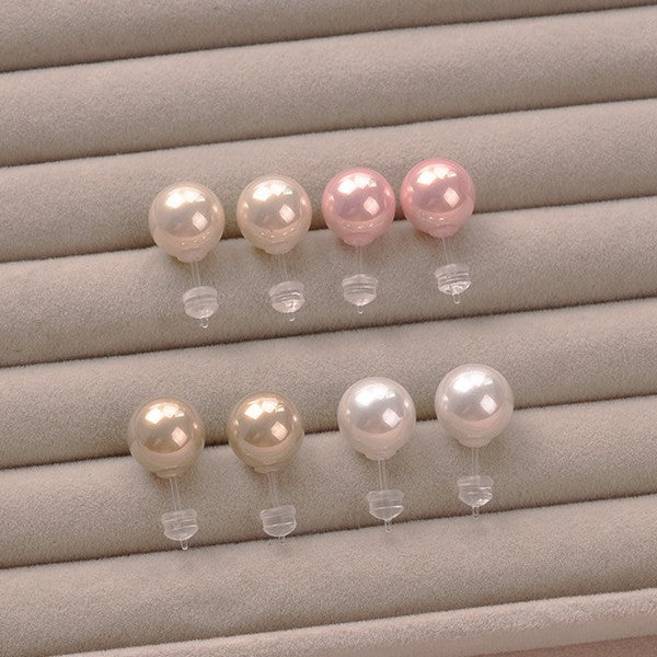 Pearl studs earrings