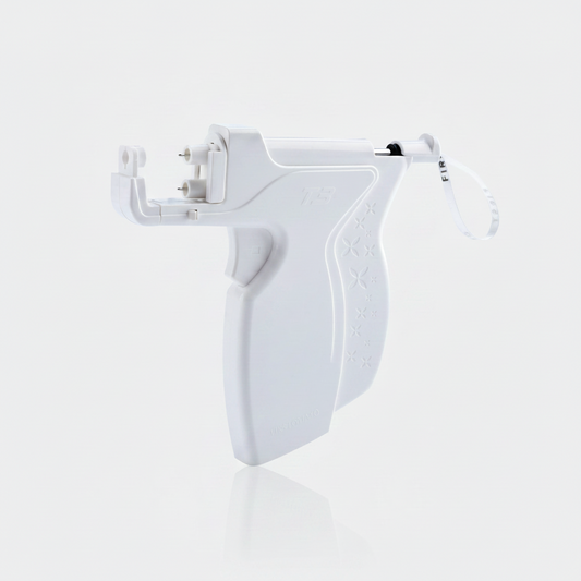 DoubleFlash® Piercing Gun Automatic Sterile Safety Hygiene Ease of Use Personal Gentle
