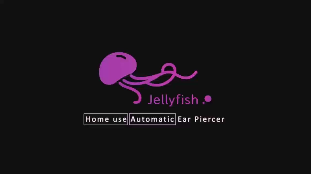 Jellyfish® Home Use Ear Piercer Disposable Sterile Safety Piercer Comfort Personal Ease of Use piercer kit